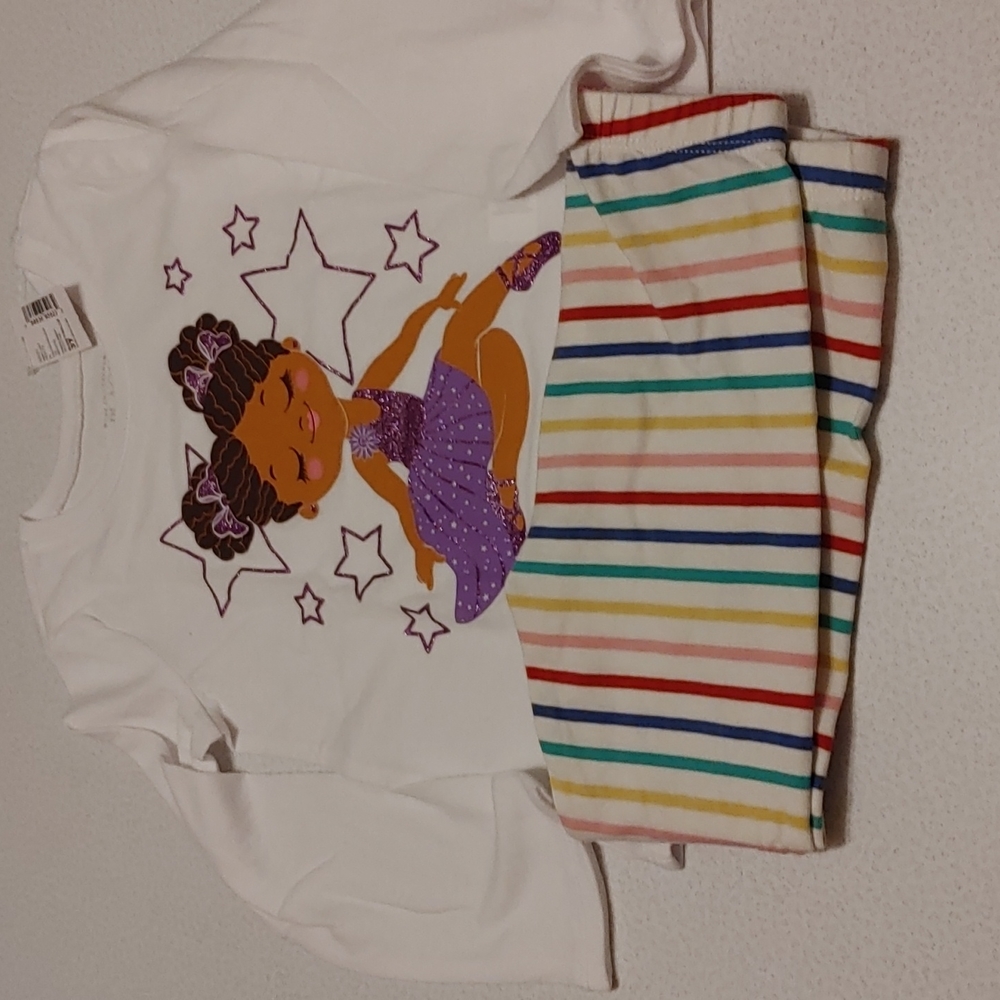 COPY - Kids 3T children Place shirt New. Gap pants 12/18 months New.